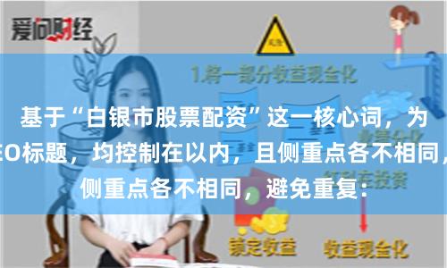 基于“白银市股票配资”这一核心词，为您构思了SEO标题，均控制在以内，且侧重点各不相同，避免重复：